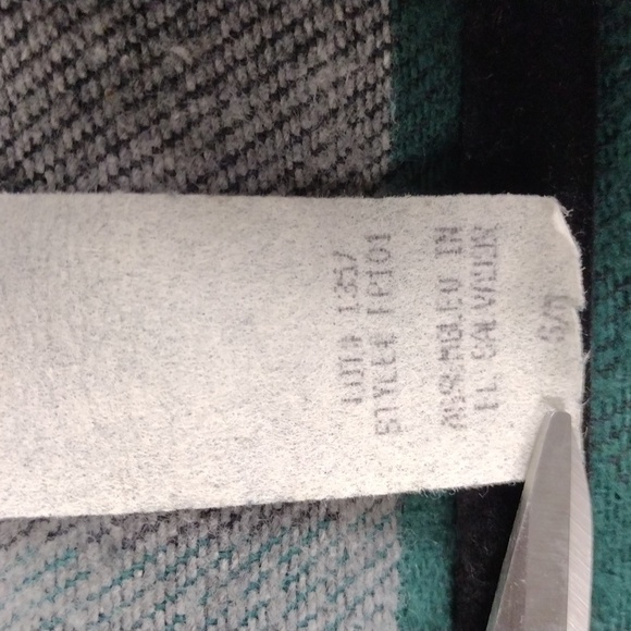 Surf Style Interplanetary Body Gear Green Windowpane Plaid Hooded Snap Up Vest - Picture 7 of 13